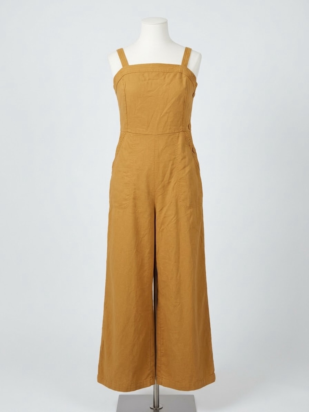 Old Navy Wide-Leg Jumpsuit in Mustard